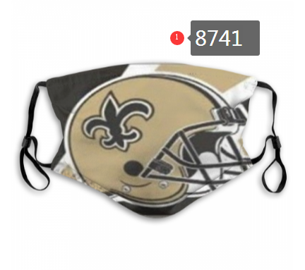 NFL 2020 New Orleans Saints  Dust mask with filter